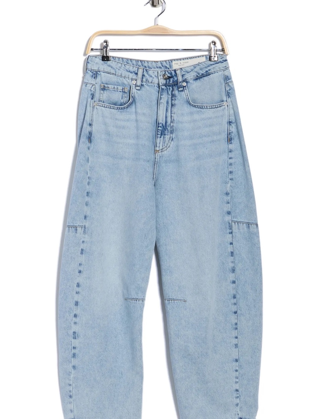 RAG & BONE High-Rise Barrel THE CHASE Oconee Jean 24 - Picture 2 of 3